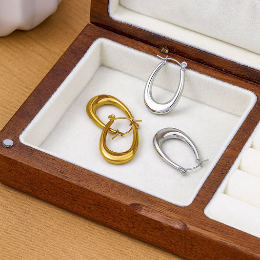 Hypnos 18K gold long U-shaped